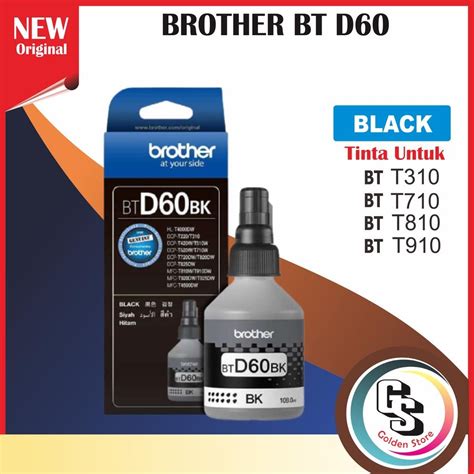 Jual Tinta Brother Bt D60Bk Bt5000 For Dcp T310 Dcp T510W Dcp