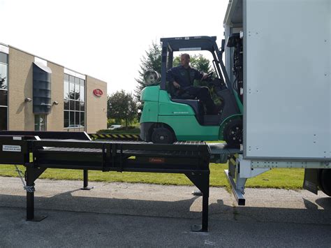 Portable Loading Dock Temporary Platforms Copperloy