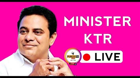 Minister KTR Live Inauguration Of 2BHK Dignity Houses In Kodgal