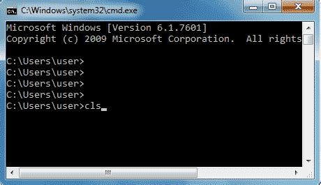 How To Clear Screen In Cmd Windows E Learning