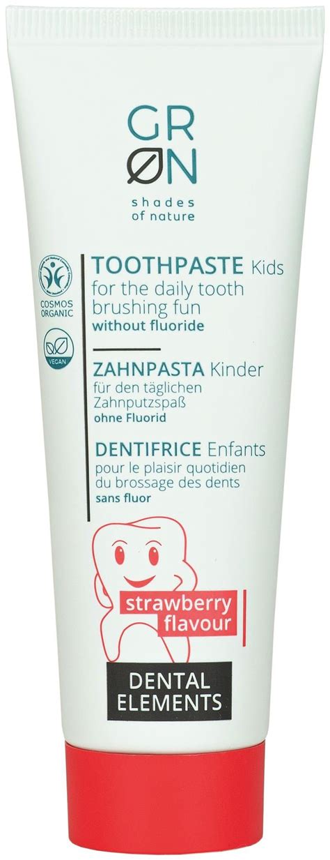 Dentifricio Bimbi Con Acqua Termale Senza Fluoro Dent Elements Vegan