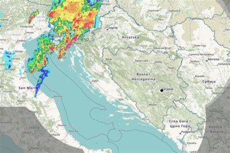 PRATITE UŽIVO OLUJU KOJA JE ZAHVATILA SLOVENIJU Veliko nevrijeme ide