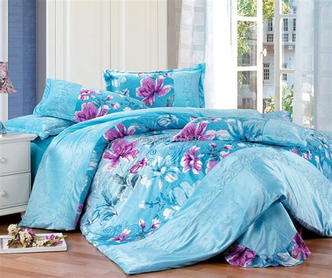 Home Textile Colorful 4pcs Bedding Beautiful Duvet Cover Bed Spread Bed