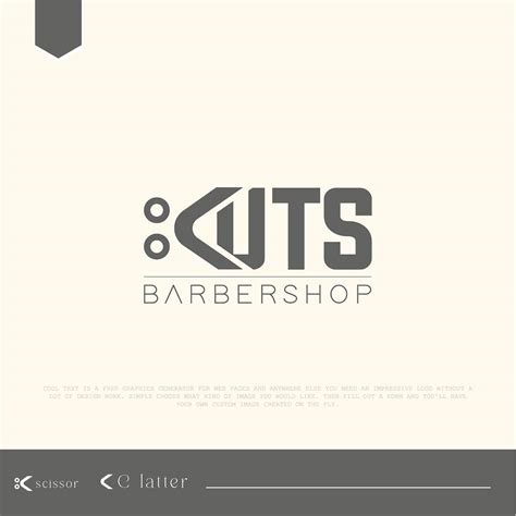 Cuts Barbershop Logo Design On Behance