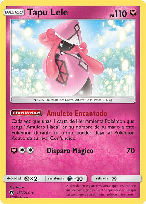 Tapu Lele Truenos Perdidos Tcg Wikidex La Enciclopedia Pok Mon