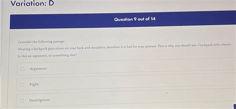 Solved Variation Question 9 Out Of 14Consider The Following Chegg