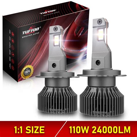 Tuffoo M Size Pcs H H Car Led Headlight Bulb Canbus For Ford