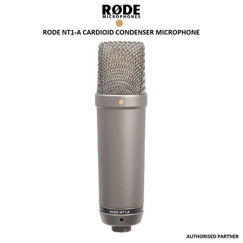 Rode NT1 A Large Diaphragm Condenser Microphone Future Forward