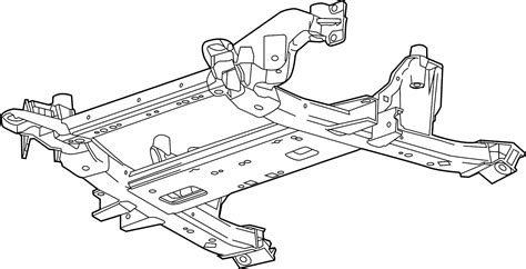 Cadillac ATS Suspension Subframe Crossmember Front 84011260