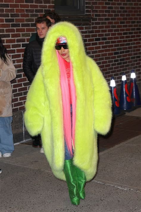 NICKI MINAJ Leaves Late Show With Stephen Colbert in New York 12/11 ...