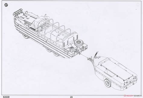 Gmc Dukw Amphibious Truck W Wtct Trailer Plastic Model Images List