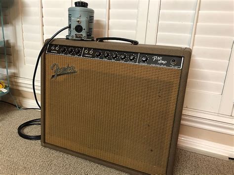 Fender Brownface Pro 1962 6g5 A All Original Survivor Reverb