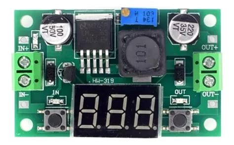 Regulador De Tensão Ajustável Lm2596 Dc Dc Display Step Down Mercadolivre