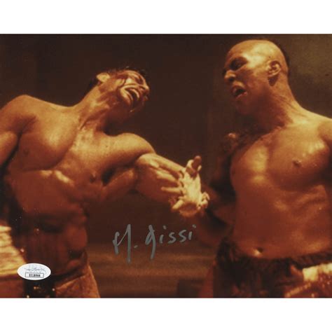 Michel Qissi Signed "Kickboxer" 8x10 Photo (JSA COA) | Pristine Auction