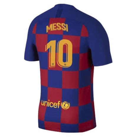 Kup Koszulka FC Barcelona Lionel Messi 10 Główna 2019 2020 Krótki