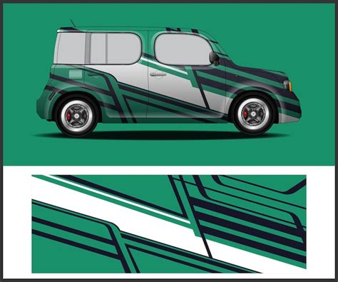 Premium Vector Van Wrap Livery Design Ready Print Wrap Design