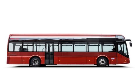 Premium AI Image | Doubledecker bus isolated on white background ...