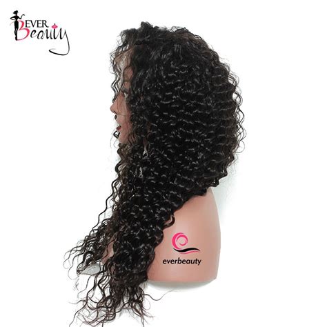 250 Density Wig Pre Plucked Natural Hair Line Full Lace Wigs Deep Wave