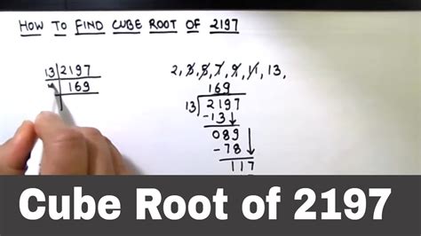 How To Find Cube Root By Prime Factorization Method Cube