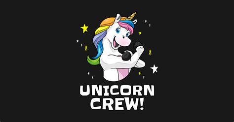 Unicorn Crew Shirt Team Girl Group Unicorn Squad Girl Unicron Crew