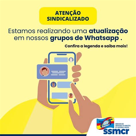 Novos Grupos De Whatsapp Sindicato Dos Servidores Do Município De