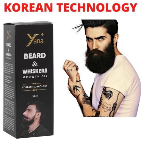 Yana Black Beard Growth Oil For Men Jiomart