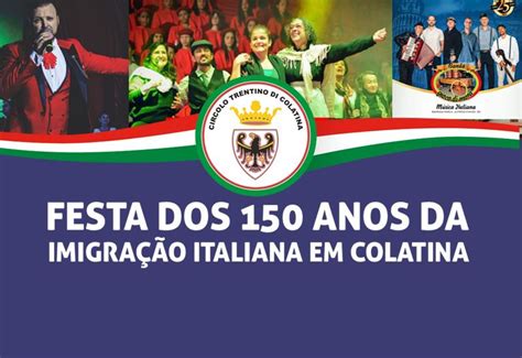 Festa celebra os 150 anos de imigração italiana em Colatina Portal