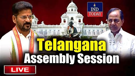 LIVE Telangana Assembly Budget Sessions 2024 Day 3 IND Today