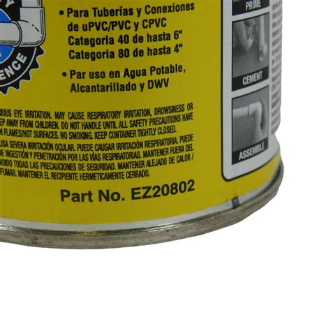 Ez Weld Multipurpose Cement Medium Body Amber Oz Can