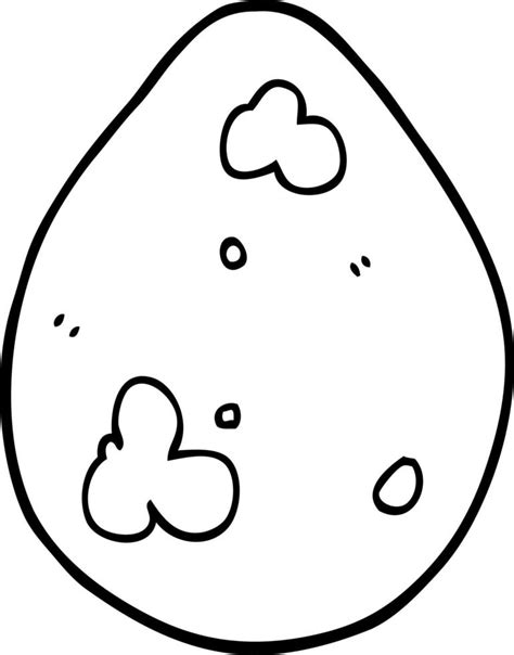 line drawing cartoon egg 12701991 Vector Art at Vecteezy