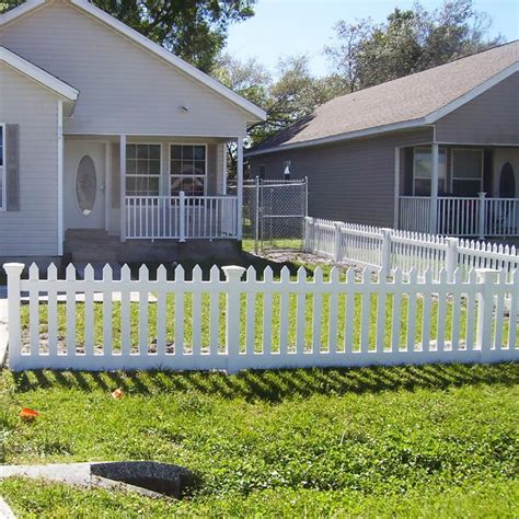 Burton 3 Tall Vinyl Picket Fence White Durables