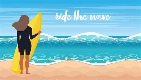 Ride The Wave Vector Art, Icons, and Graphics for Free Download