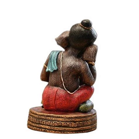 Multicolor Antique Ceramic Bal Ganesh Statue, 10inch(Height) at Rs 2800 in Nashik