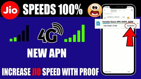 Jio New Apn Setting August 2020 How To Increase Jio Internet Speed