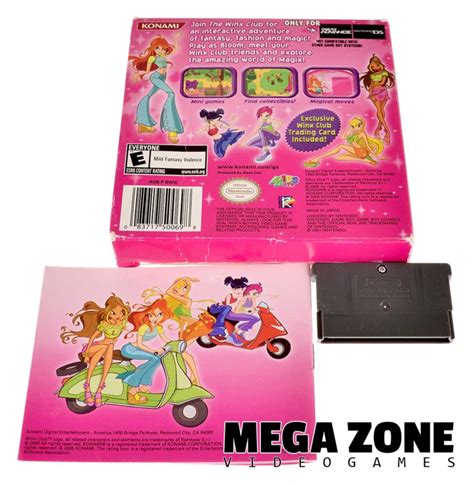 Winx Club Nintendo Game Boy Advance Software Megazone