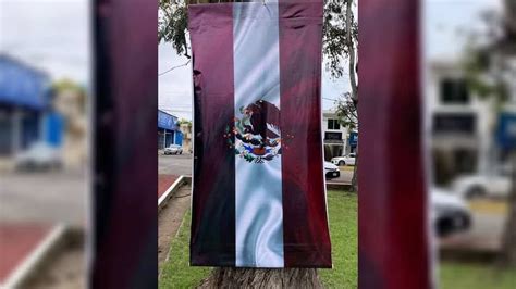 Nayarit pintan Bandera de México de los colores de Morena Periódico AM