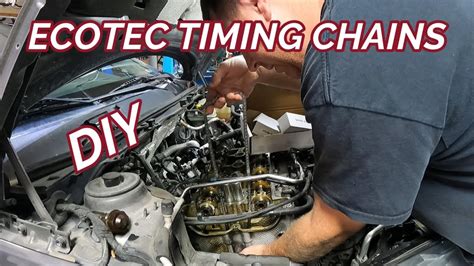 How To Replace Ecotec Timing Chains And Balance Shaft Chains YouTube