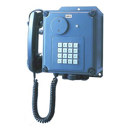 372111 AUTO TELEPHONE DECK W T IP56 WALL TYPE ODA 1385 1N Zipa