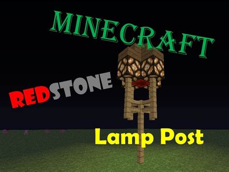 How To Make A Redstone Lamp Minecraft Tutorial Youtube