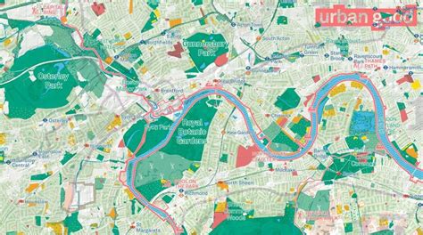 Get Your Free Map Of Green London | Londonist