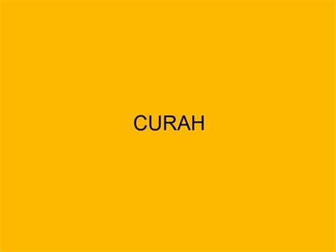 curah