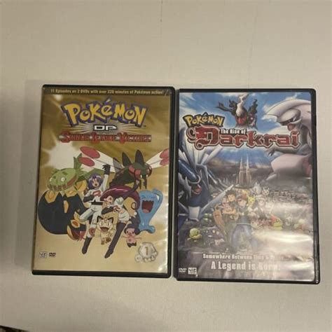 Pokemon Dvd Rise Of Darkrai Pokemon Dp Sinnoh League Victors Set Ebay