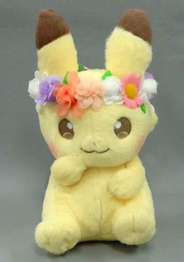 駿河屋 ピカチュウ Pikachu＆eievuis Easter ぬいぐるみ 「ポケットモンスター」 ポケモンセンター限定（ぬいぐるみ）