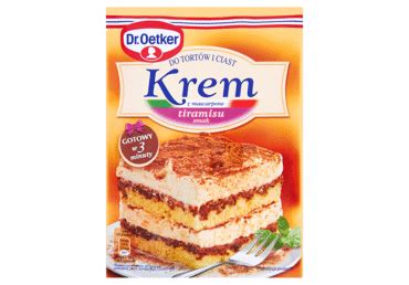 Dr Oetker Krem Tiramisu Z Mascarpone G Barbora