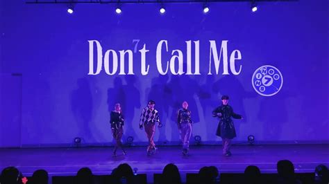 Don T Call Me Shinee 샤이니 By Kpop Cover Dance Mercie Youtube