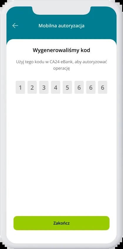 Jak Zatwierdzi Operacj W Serwisie Ca Ebank Korzystaj C Z Mobilnej