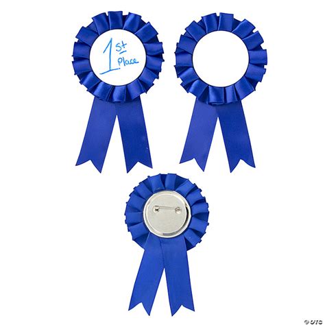 County Fair Blue Award Ribbons 12 Pc Oriental Trading