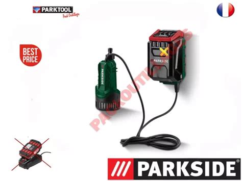 PARKSIDE POMPE POUR Collecteur De Pluie Sans Fil PRPA 20 Li B2 20 V