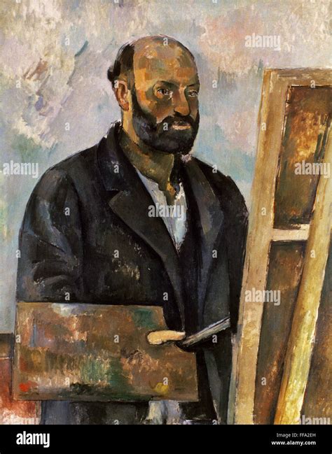 Paul Cezanne 1839 1906 Nfrench Painter Self Portrait Oil On