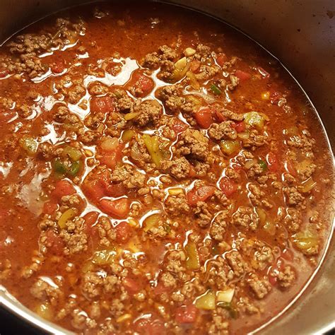 No Bean Low Carb Chili